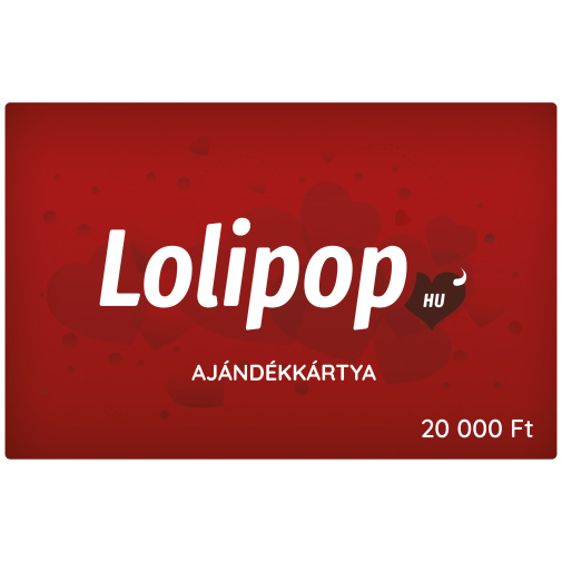 Lolipop.hu Ajándékkártya - 20 000 Ft