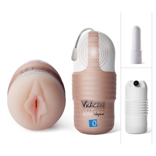 Többször használatos vibráló vagina - Vulcan Ripe Vagina